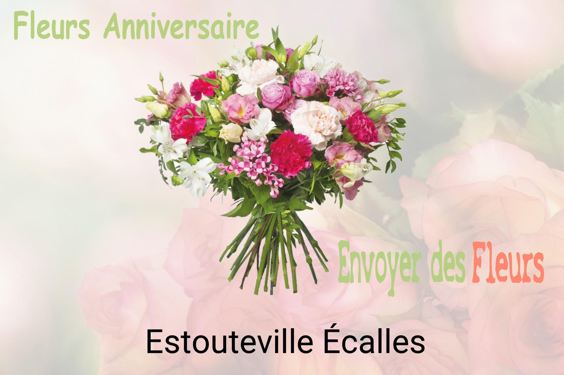 Bouquet de fleurs d’anniversaire livré à Estouteville-Écalles