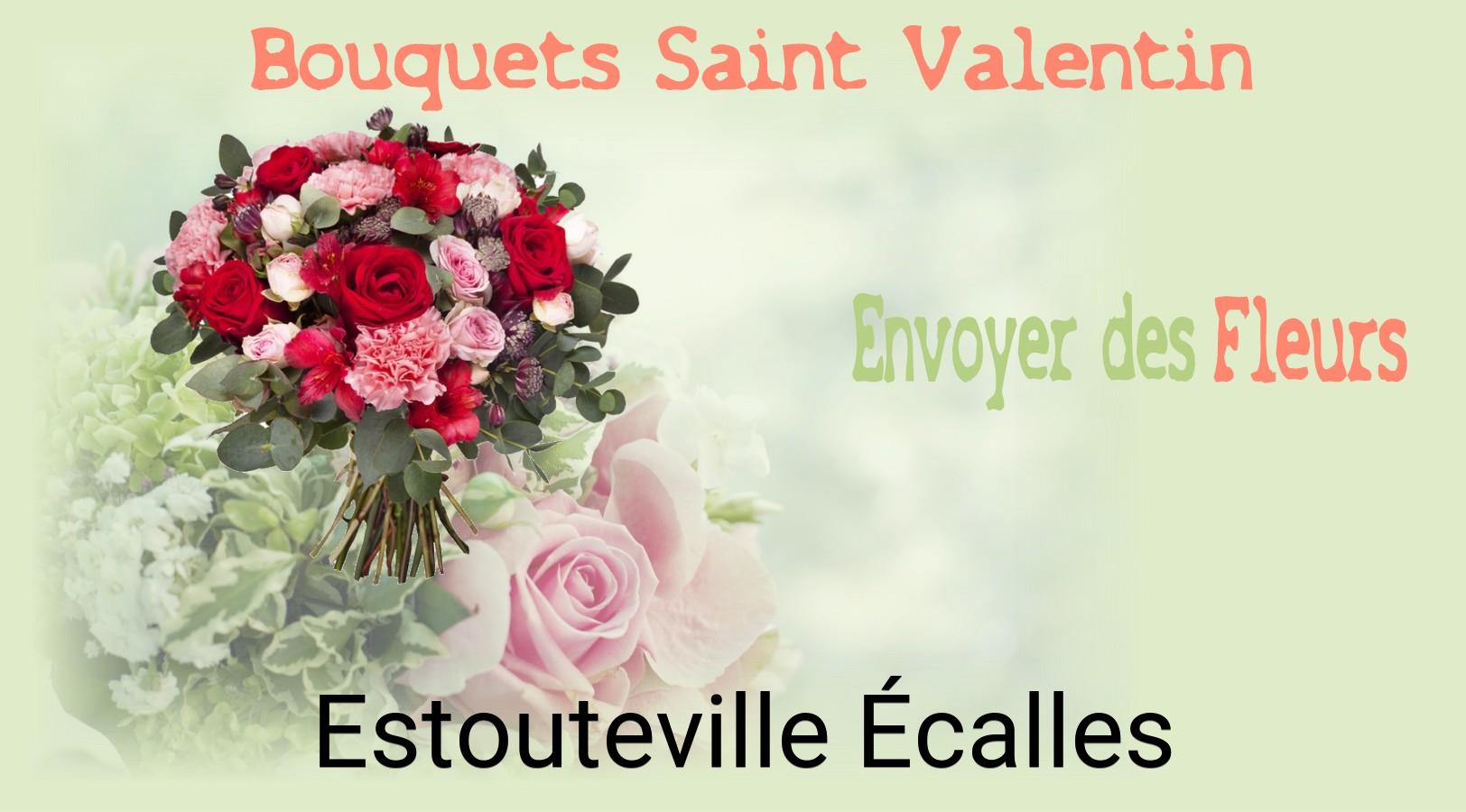 Roses de Saint-Valentin livrées à Estouteville-Écalles